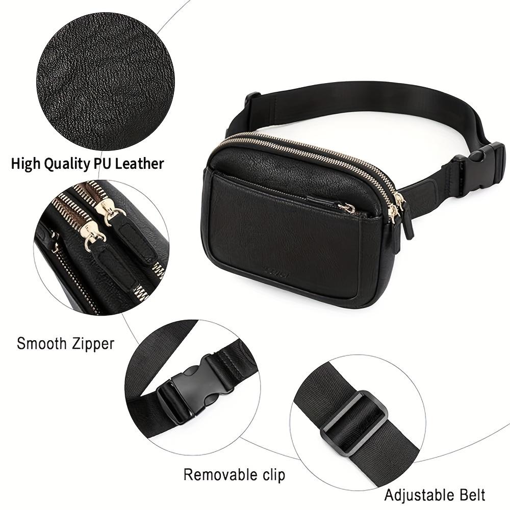 Lightweight Durable Mini Waist Bag with Adjustable Shoulder Strap, Unisex Crossbody Fanny Pack for Outdoor Sports, Fitness & Daily Casual Wear women handbags luxury designer tote real