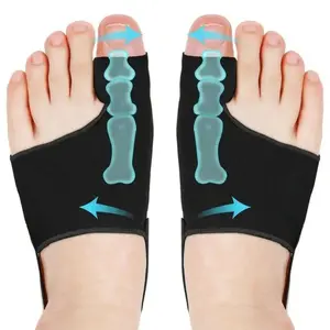 Orthopedic Bunion Corrector Splint Breathable Big Toe Straightener Day Night Hallux Valgus Support