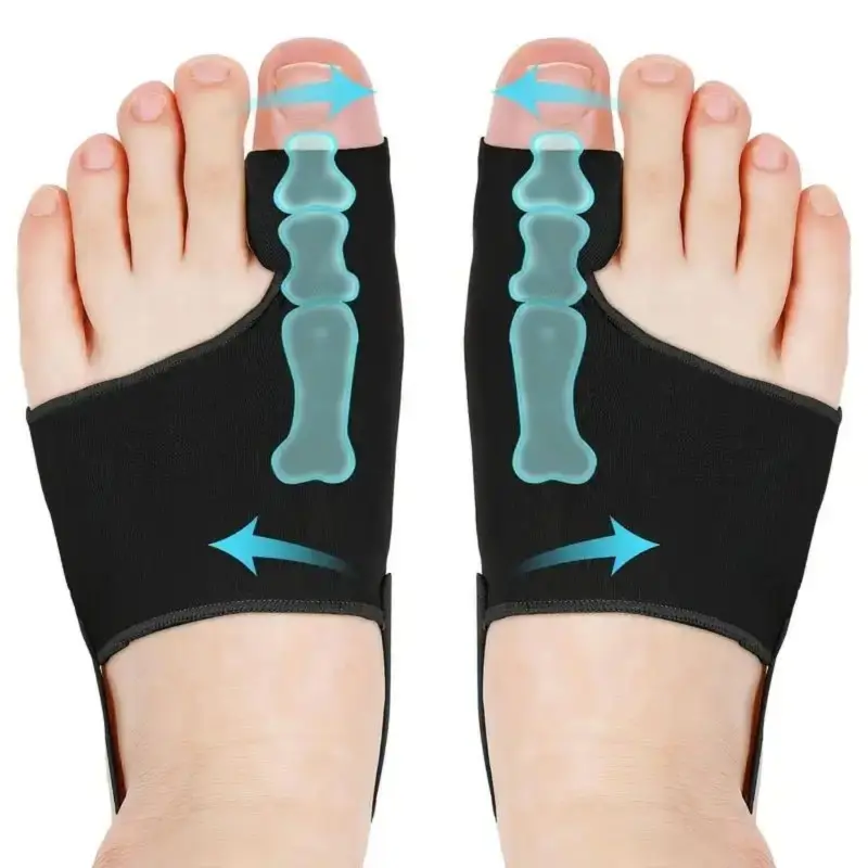 Orthopedic Bunion Corrector Splint Breathable Big Toe Straightener Day Night Hallux Valgus Support