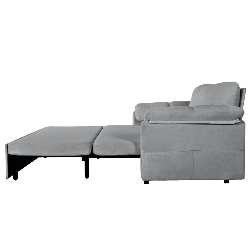 71''Convertible Pull-Out Queen Sleeper Sofa, 3-in-1 Sofa Bed with Side Storage & 8 Silent Casters, Thick Padded Chenille Loveseat for Living Room, Bedroom, Apartment,Beige 71''Convertible Pull-Out Queen Sleeper Sofa, 3-in-1 Sofa Bed with Side Storage & 8 Silent Casters, Thick Padded Chenille Loveseat for Living Room, Bedroom, Apartment,Beige