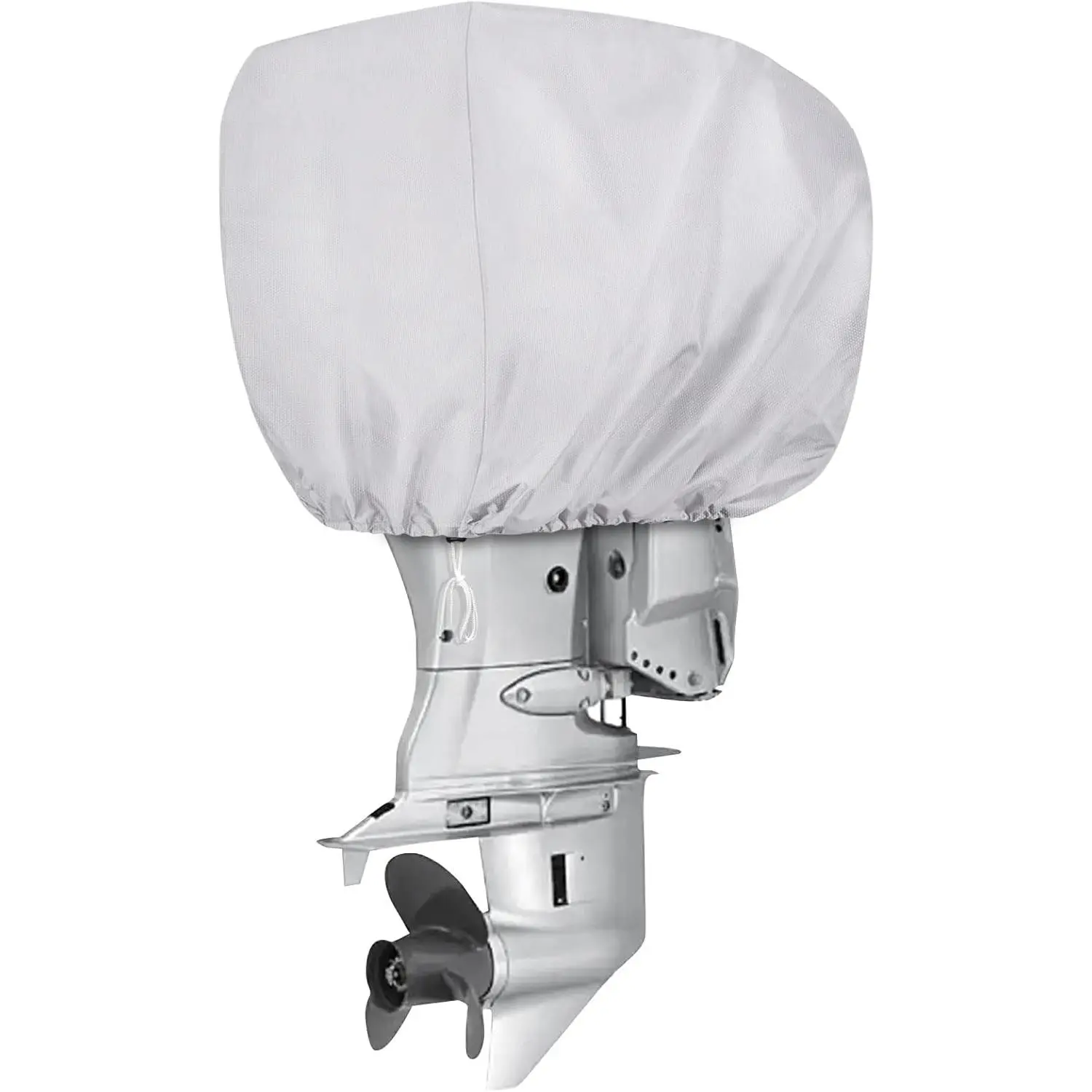 Outboard Motor Cover Heavy Duty 600D Waterproof Engine Hood Covers, 23" DX13.5 WX16.5 H