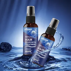 5% Minoxidil Spray for Hair and Beard Growth, 1/2 Boxes Minoxidil Hair Enhancement Spray for Men and Women, Hair Regrowth Serum for Stronger Thicker Longer Hair, Minoxidil Spray for Men and Women, Valentine's Day Gift for Men