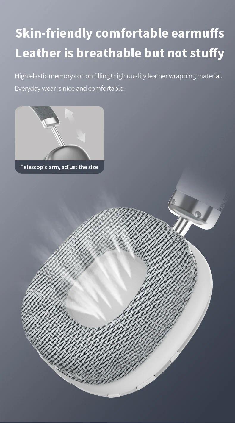 NEW Air Max Wireless bt Headsets Bluetooth Headphones Over ear stereo surround gaming Earphone sport workout