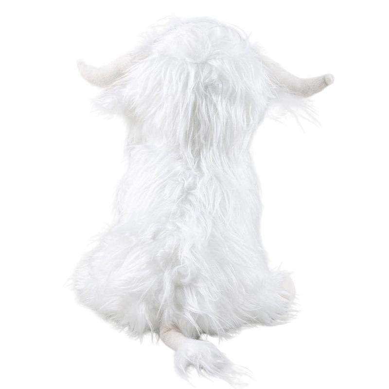 Simulated Highland Cow Plush Toy, Cute Cow Design, Summer Gifts, Soft and Comfortable Stuffed Toy for Home Decor, Companion Toy, Creative Birthday & Holiday Gift Options,Christmas Gifts For GF
