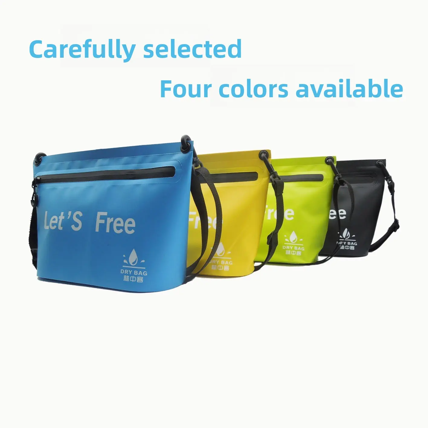 Waterproof Floating Dry Bag Crossbody Pouch, Outdoor Water Sports Waterproof Bag for Swimming Beach Kayak Rafting Summer Travel Essentials