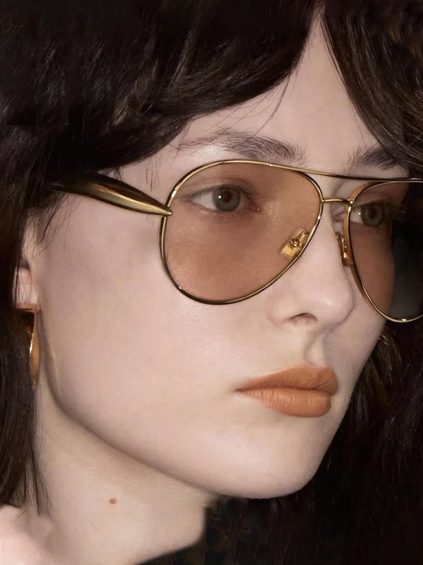 Retro Aviator Sunglasses, Trendy Street Style Glasses for Outdoor Sports, UV Protection Glasses for Beach Parties, Trendy Vintage Sunglasses