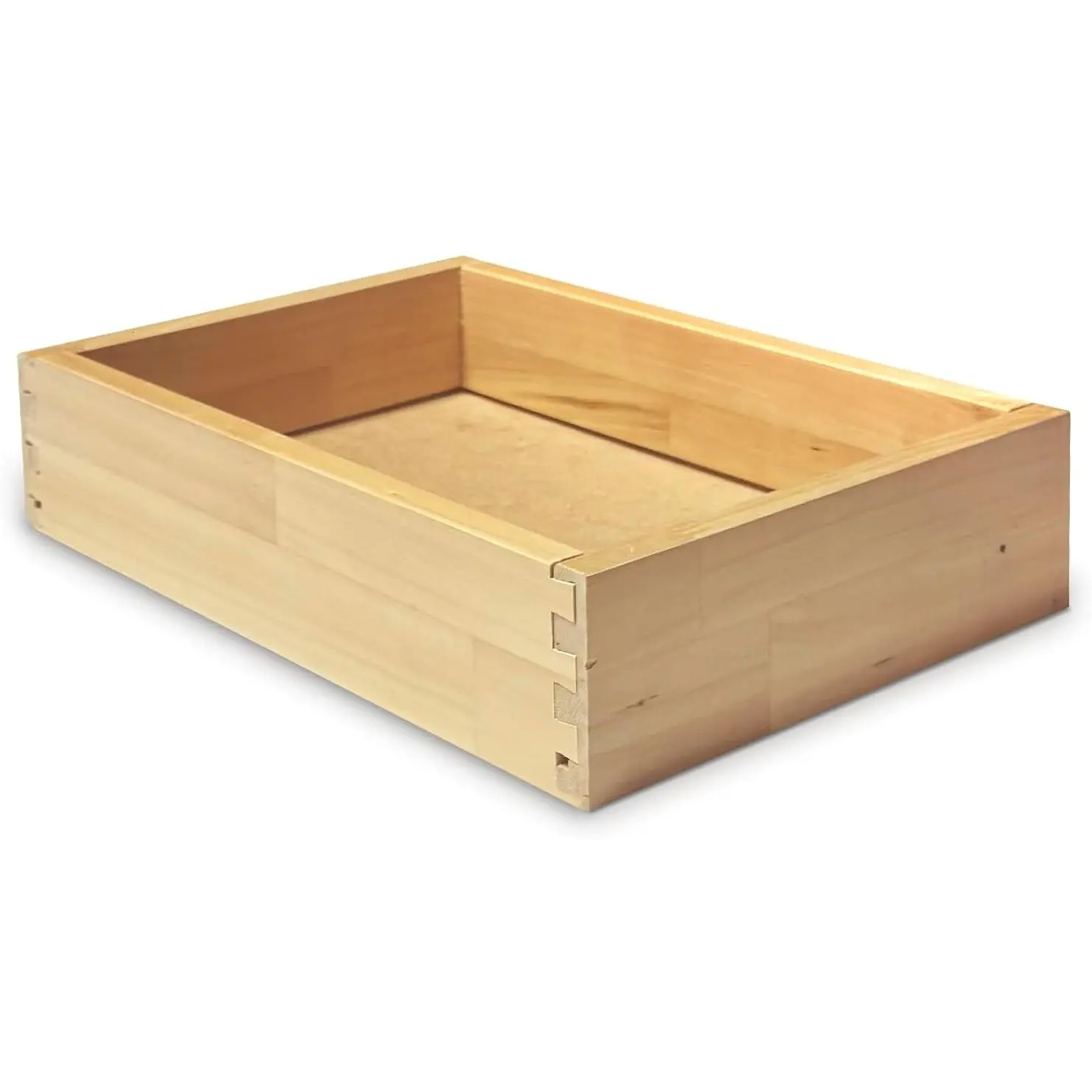 Drawer Organizer – Customizable Pull-Out Storage for Kitchen & Pantry Cabinets – Drawer in UV-Lacquered Birch or Particleboard with Vinyl Wrap -