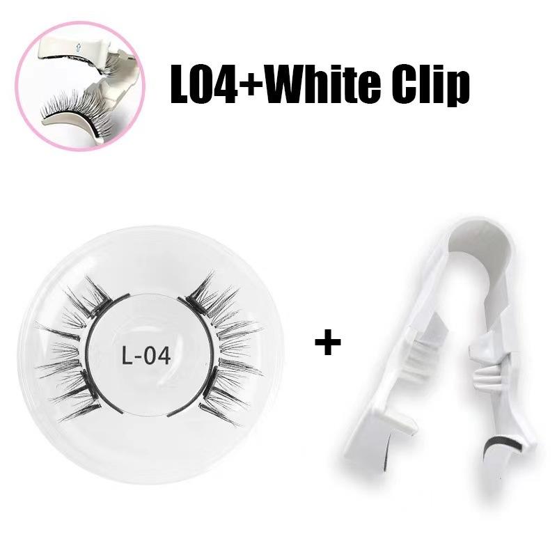 Reusable Magnetic Eyelashes No Glue Needed Magnetic Lash Kit with Clips Easy Application False Eyelashes for Beginners