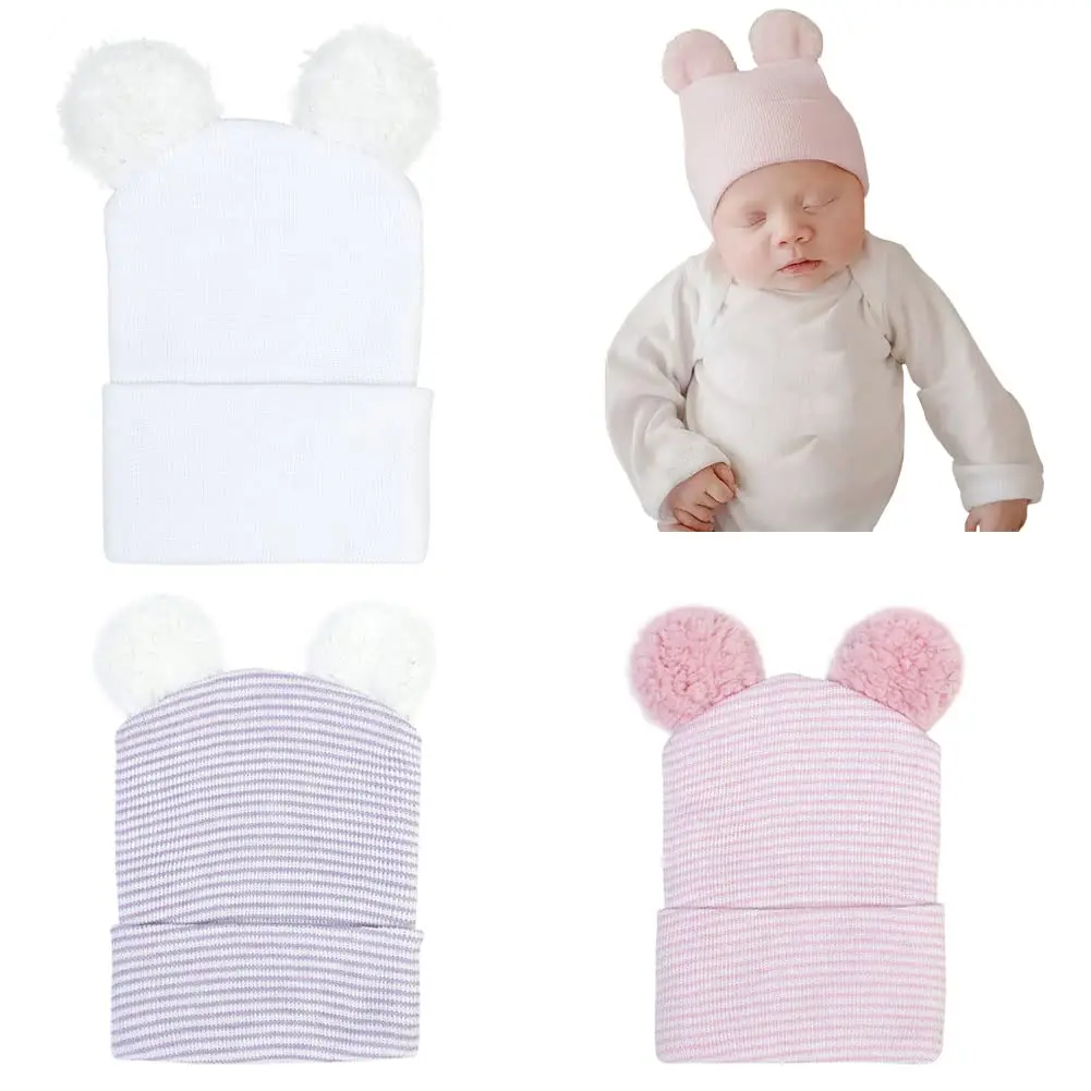 3 Pcs Bear Ears Hat-g