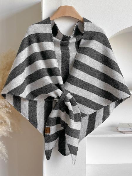 Women's Solid Color Scarf, Winter Casual Soft Comfortable Shawl, Fashion Unique Accessory, Daily Wear Scarf for Women, Trendy Solid Shawl