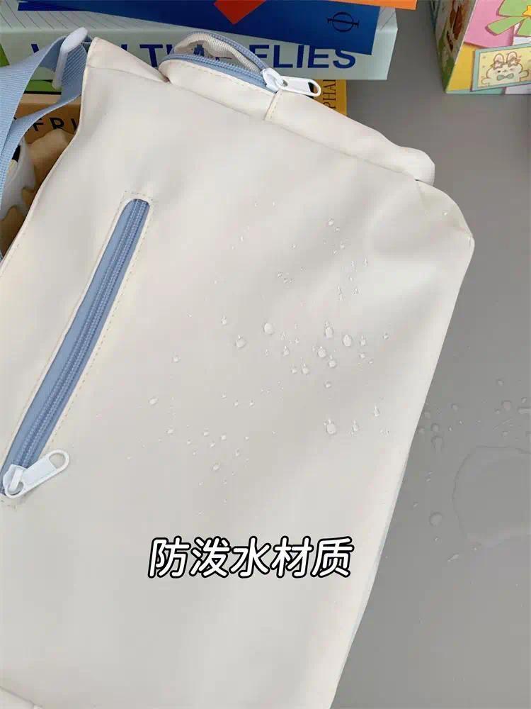 Nylon Aesthetic Transparent Display DIY Basges Students Subculture JK Crossbody Shoulder Bags Casual Sweet Girls Ulzzang Ita Bag