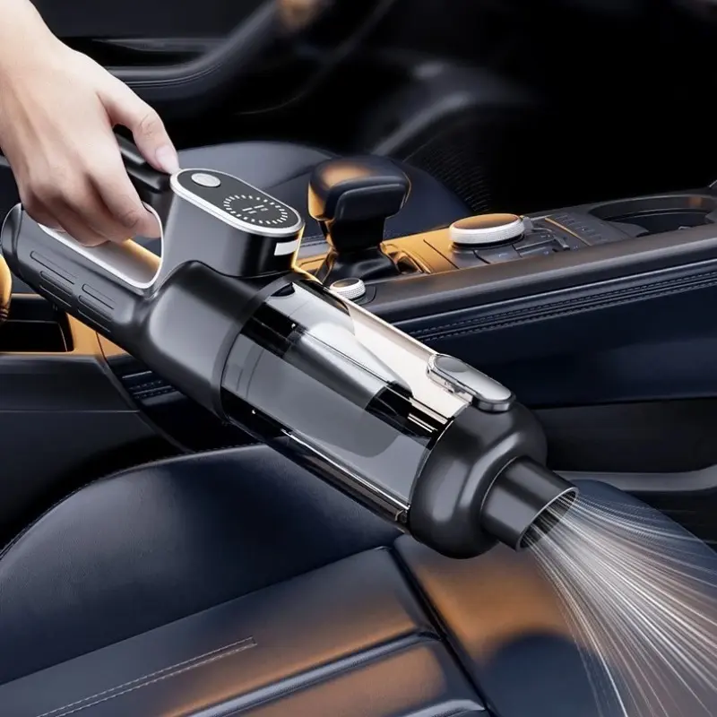 High-Power Cordless Lightweight Vacuum Cleaner, Brush Motor, Large Suction Force, Portable Handheld Design, USB Rechargeable, Wireless Convenience