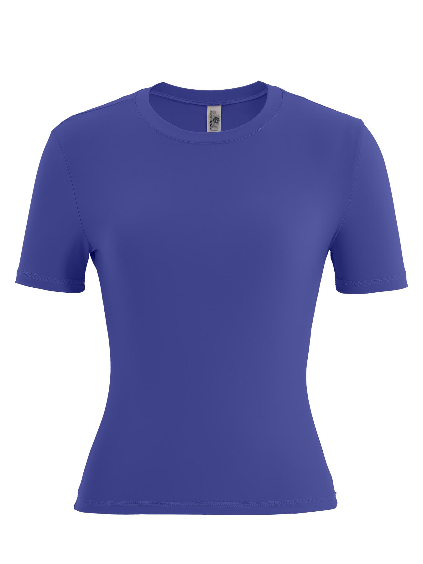 Women's Solid Round Neck Tee & High Waist Shorts Tracksuit Set, Sporty Casual Short Sleeve T-shirt & Skinny Shorts Set Yoga Clothes Set for Yoga Gym Workout Running, Ladies Summer Tracksuits