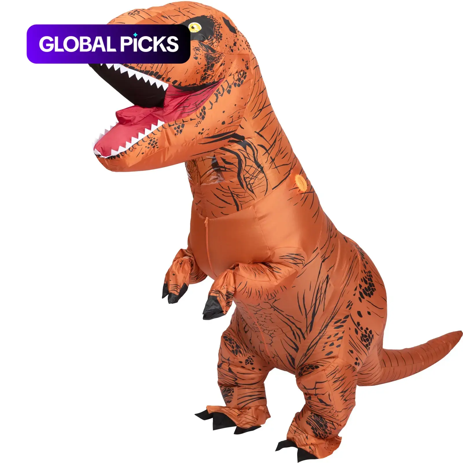 Halloween Inflatable Adult Costume Set, Dinosaur Theme Party, Perfect for Halloween Parties & Role-Playing Events