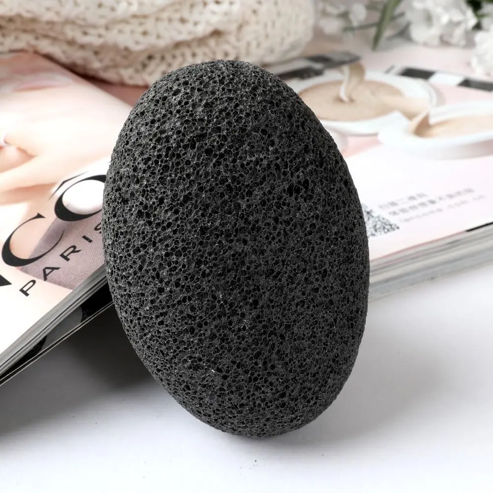 Natural Pumice Stone for Feet, Exfoliant Removes Dead Skin Calluses, Heals Cracked Heels, Ultimate Foot Care Tool, Home Pedicure Essential