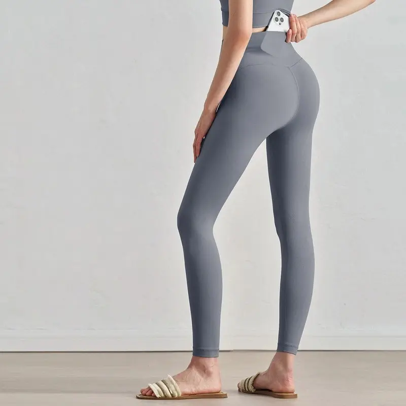 Women's High-Waist Peach Hip Yoga Pants, Summer Thin Stretchy Sports Bottoms for Gym, Running, Pilates Activewear, Yoga Pant