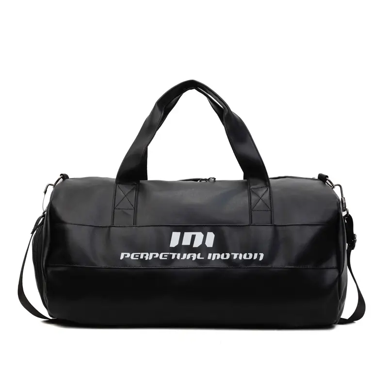 Large Capacity Soft Leather Sports Handbag - Dry-Wet Separation Crossbody Bag for Fitness, Travel