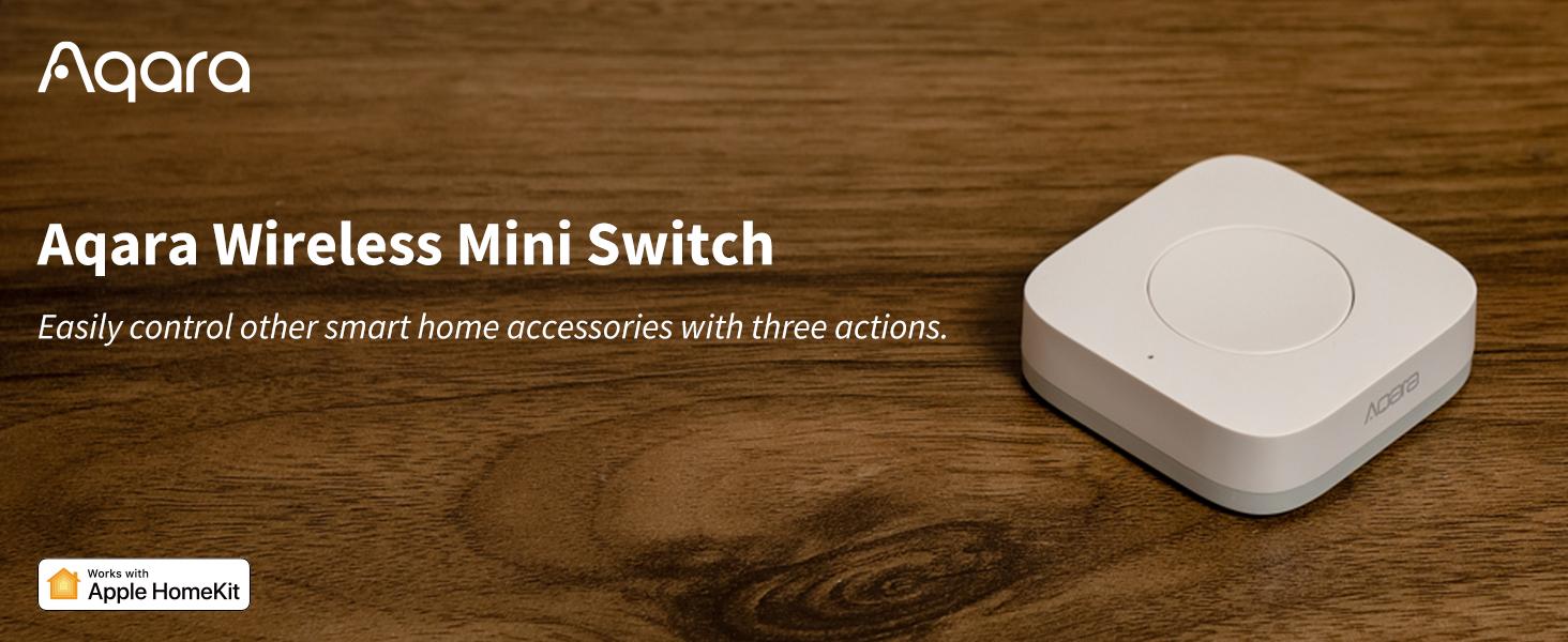 Zigbee Mini Switch,Compatible with HomeKit,Home,Alexa,Requires Hub,Versatile 3-Way Button for Home Devices,Works with IFTTT Zigbee Mini Switch,Compatible with HomeKit,Home,Alexa,Requires Hub,Versatile 3-Way Button for Home Devices,Works with IFTTT