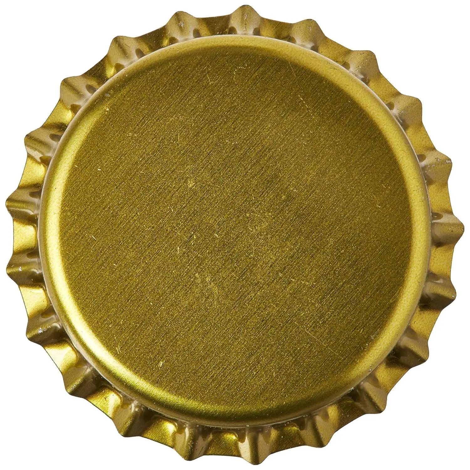 144 Oxygen Absorbing 26mm US Standard Size Pry Off Gold Crown PVC Free Beer Bottle Caps for Homebrew Brewing