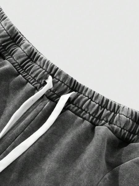 Vintage High-Quality Men's Casual Travel Pants, Drawstring Waist Design, Perfect for Commuting and Everyday Wear, Ideal Gift for Men, Casual Streetwear Pants