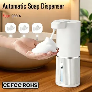 New Automatic Sensor Foam Hand Sanitizer Machine USB Rechargeable Smart Electric Soap Dispenser Wall-Mounted Hand Sanitizer Machine
