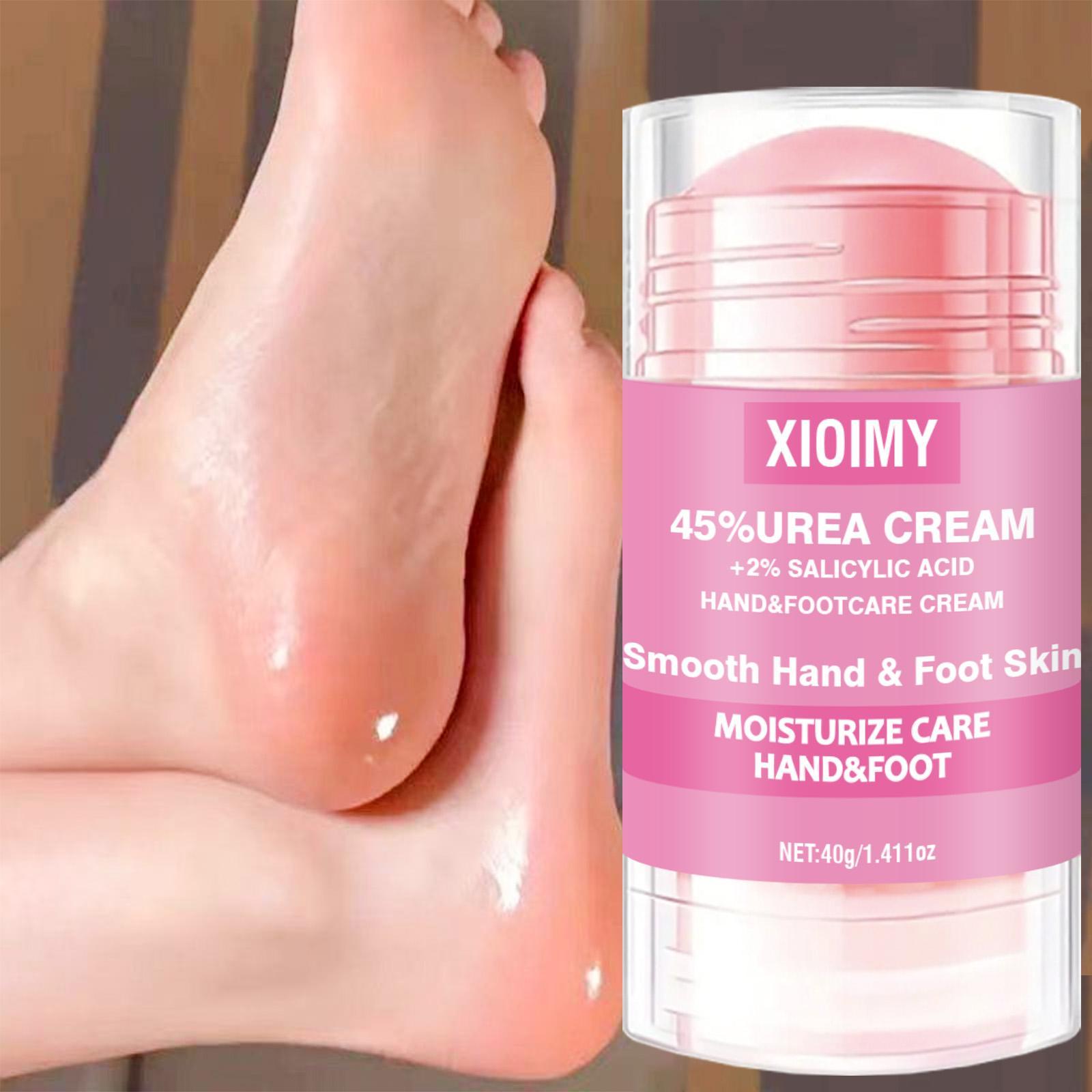 45% Urea + 2% Salicylic Acid Foot Cream, Intensive Moisturizing Care for Dry, Cracked Skin, Hydrating Foot & Hand Cream for Women & Men