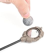 Helmet Light Military with IR + Red +White LED Task Lamp, Signal Light with 4 Mount Accessories for Fast Mich Helmet Molle System 20mm  Rail