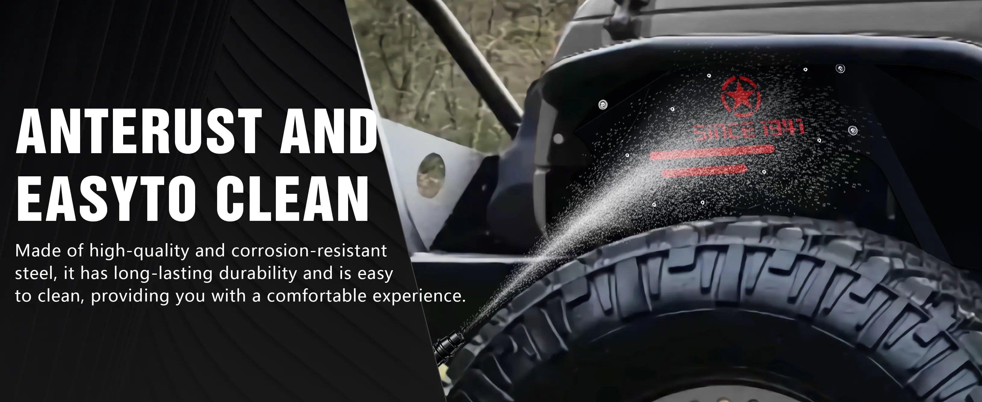 Inner Fender Liners for 2007-2018 Jeep Wrangler JK & JKU Unlimited (2/4 Doors) | Yzona Inner Fender Liners for 2007-2018 Jeep Wrangler JK & JKU Unlimited (2/4 Doors) | Yzona