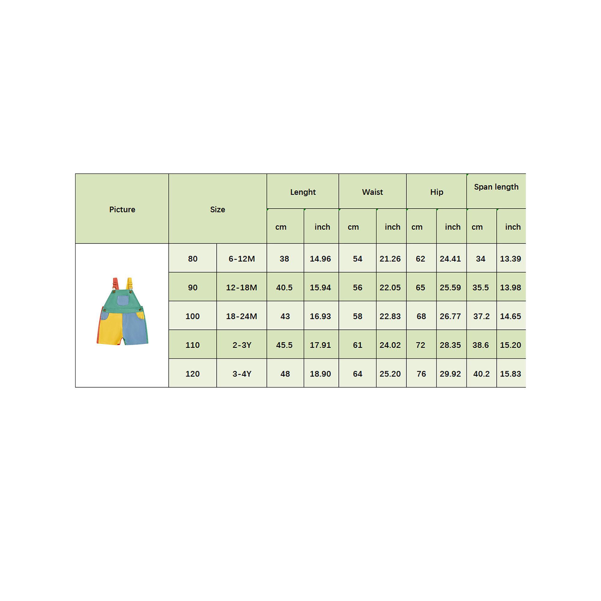 Imcute 90's Style Toddler Overalls Shorts Babby Boy Girl Suspender Romper Contrast Color Sleeveless Jumpsuit with Adjustble Shoulder Strap Shorts 6M-4Y