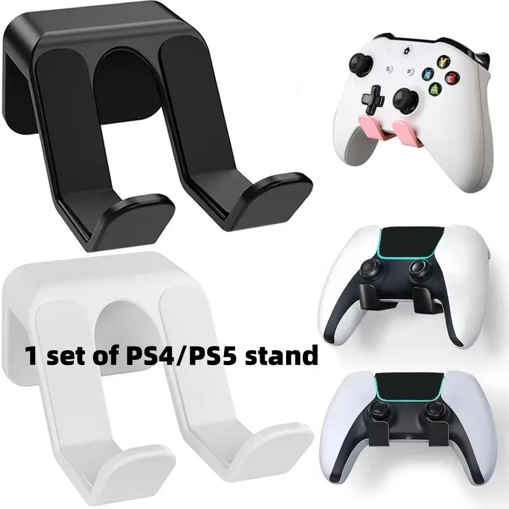 Wall Mount Game Controller Holder, Game Controller Stand, No Drilling Needed, Compatible with Ps4/ps5/nintendo Switch Pro, Sony Xbox, Microsoft Xbox