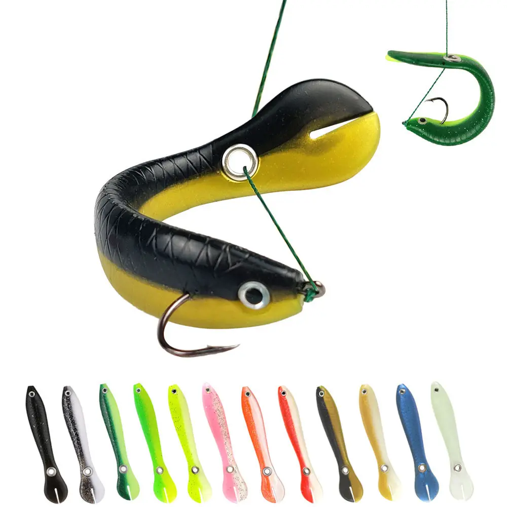 Lure soft bait, irritable loach, lure bait, imitation bionic bait, outdoor fishing supplies, fake bait