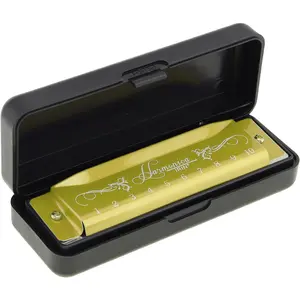 Blues Harmonica Mouth Organ, Diatonic Blues Harmonica Key of C, 10 Holes 10  Blues Harp Mouth Organ Harmonica ()