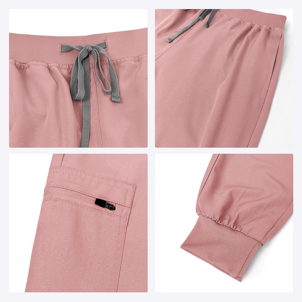 Uniforms Woman Scrub Set Nurse Beauty Salon Workwear Clinical Scrubs Top + Pant Spa Doctor Nursing Tunic Suit