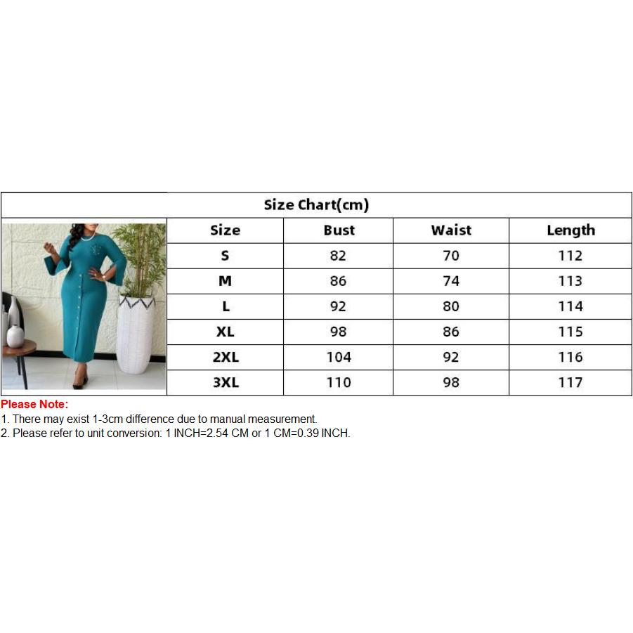 Spring Summer Clothes Latest Trendy Women Elegant Classy Church Dresses Slit Sleeve African Dress Office Ladies Work Formal Events Gown with Flower