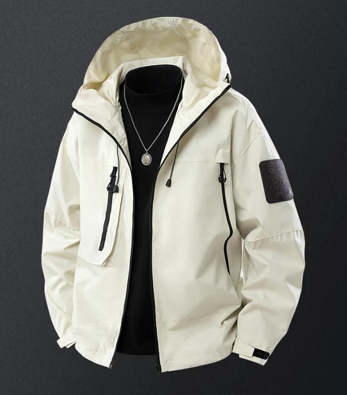 Kyn Apparel Men's Waterproof Hiking Jacket Purple Women Windproof Windbreaker Camping Cycling Trekking Fishing Outdoor Jackets