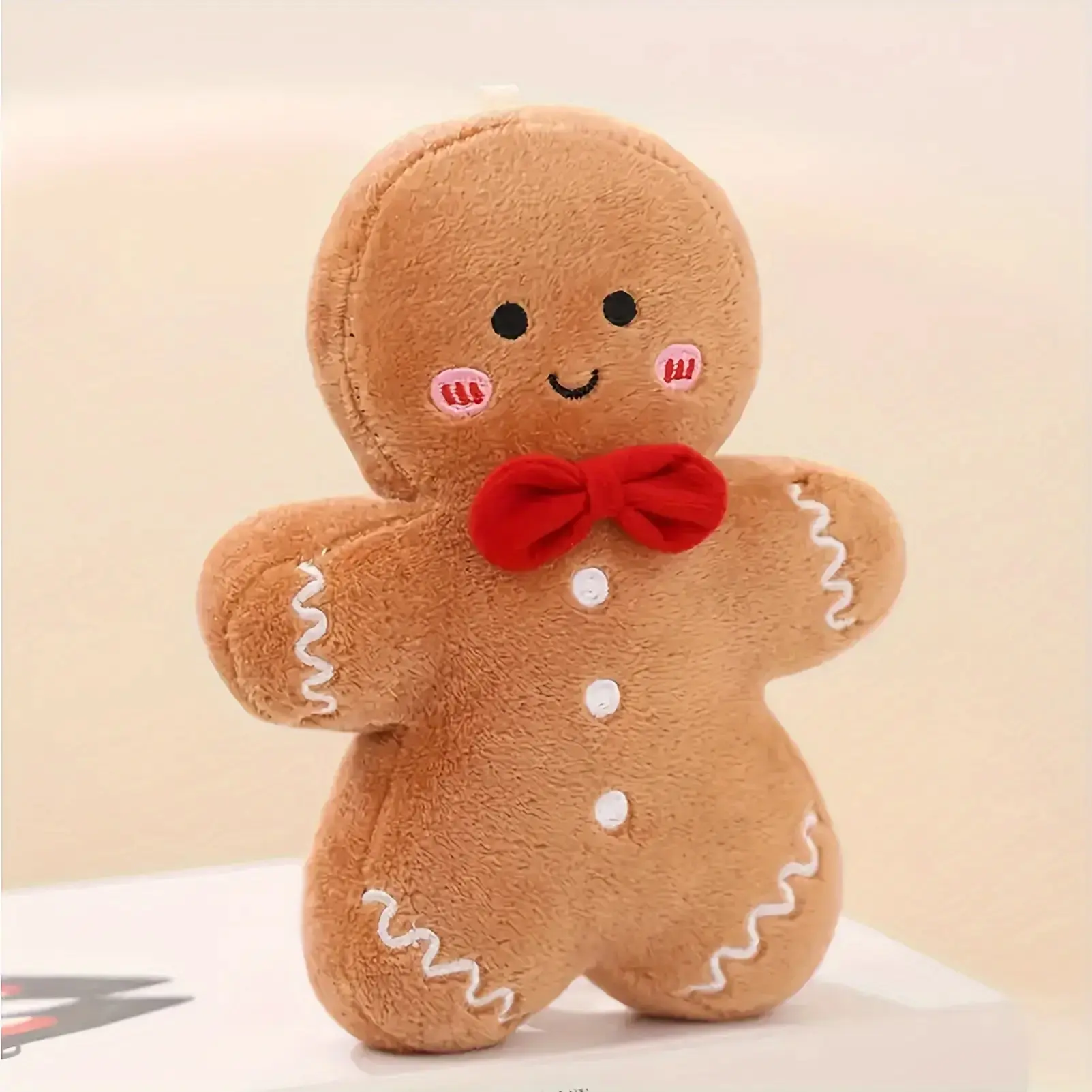 Christmas Cookie Monster Plush Toy, Soft and Cozy Holiday Gift, Perfect for Kids and Adults, Ideal for Festive Decorations