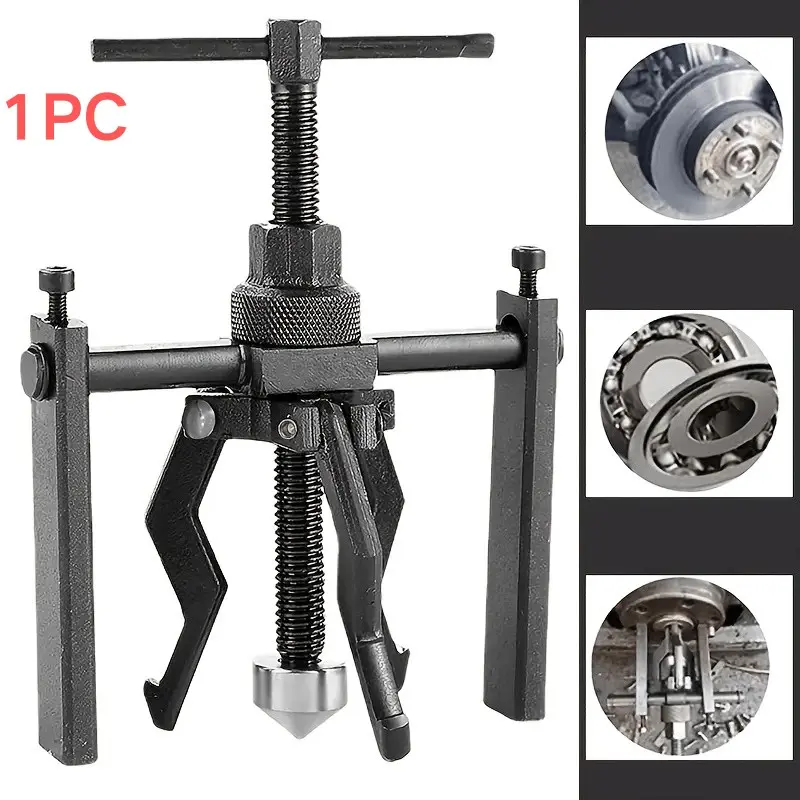 1pc Car Inner Bearing Puller Gear, 3-Jaws Extractor, Automotive Tool Kit, Car Separation Bearing Device, Essential Repair Tools