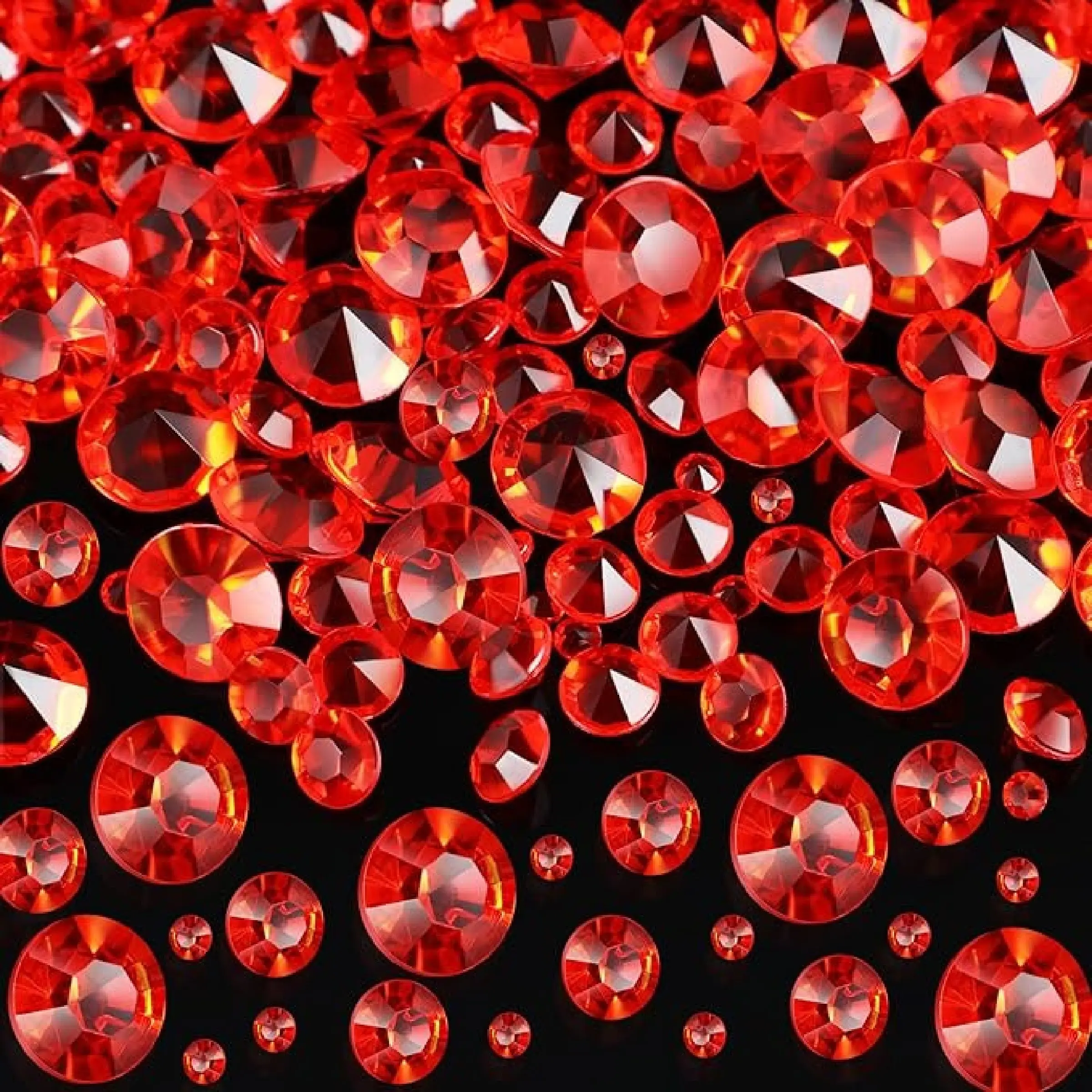 Diamond-Shaped Acrylic Confetti, Sparkling Table & Vase Filler, 200/1000pcs, 2 Sizes, Party Decorations, Weddings, Birthdays, Christmas