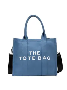 Letter Print Tote Bag for Women, Trendy Unique Design Single Shoulder Handbag, Large Capacity Casual Daily Work Purse