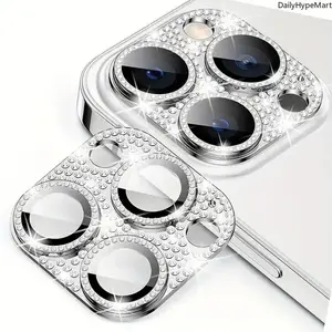 All-in-One Glitter Armor Camera Lens Protector for iPhone Series