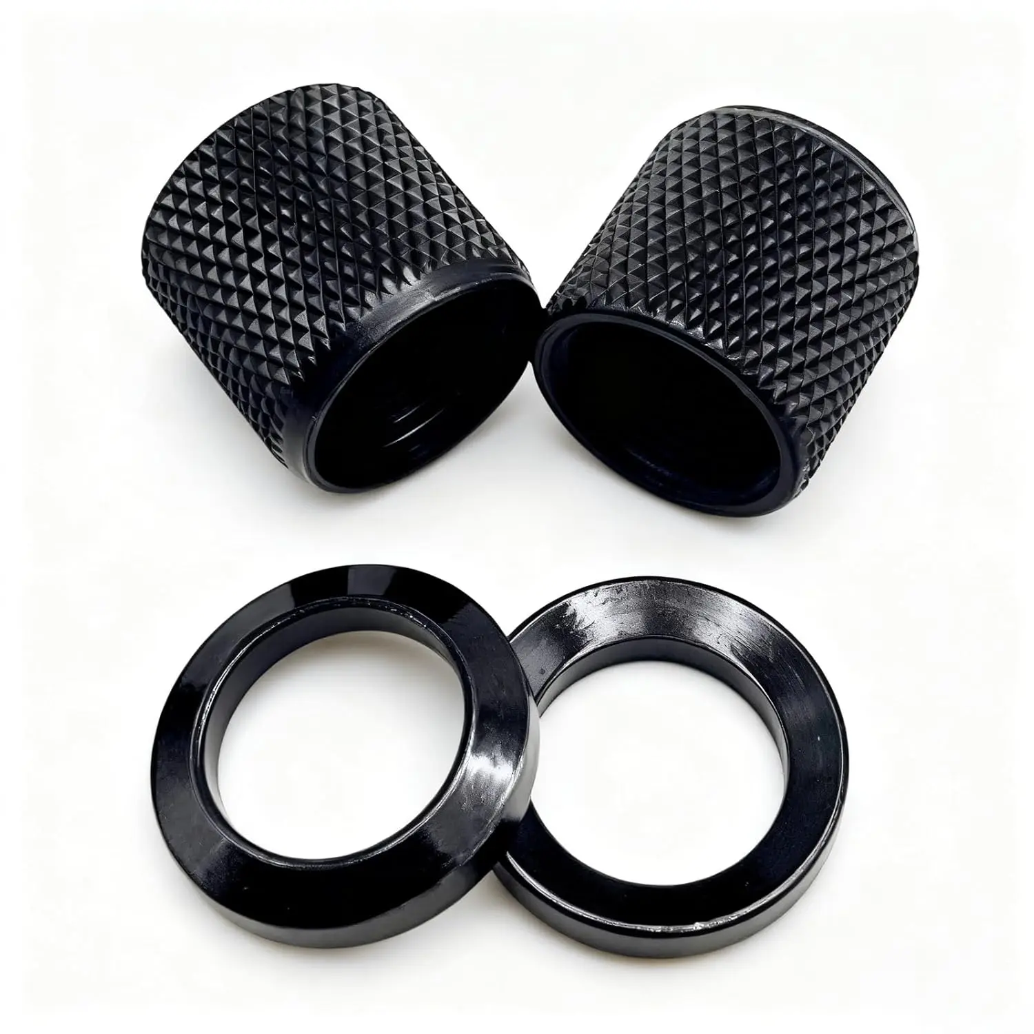 Thread Protector 1/2 * 28 for .22LR .223 & 5.56, with Crush Washer, Steel, 2 Pack (2)