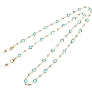 Colorful Beaded Eyeglass Chains for Women - Sunglasses, Spectacle, and Reading Glasses Neck Cord Strap Holder