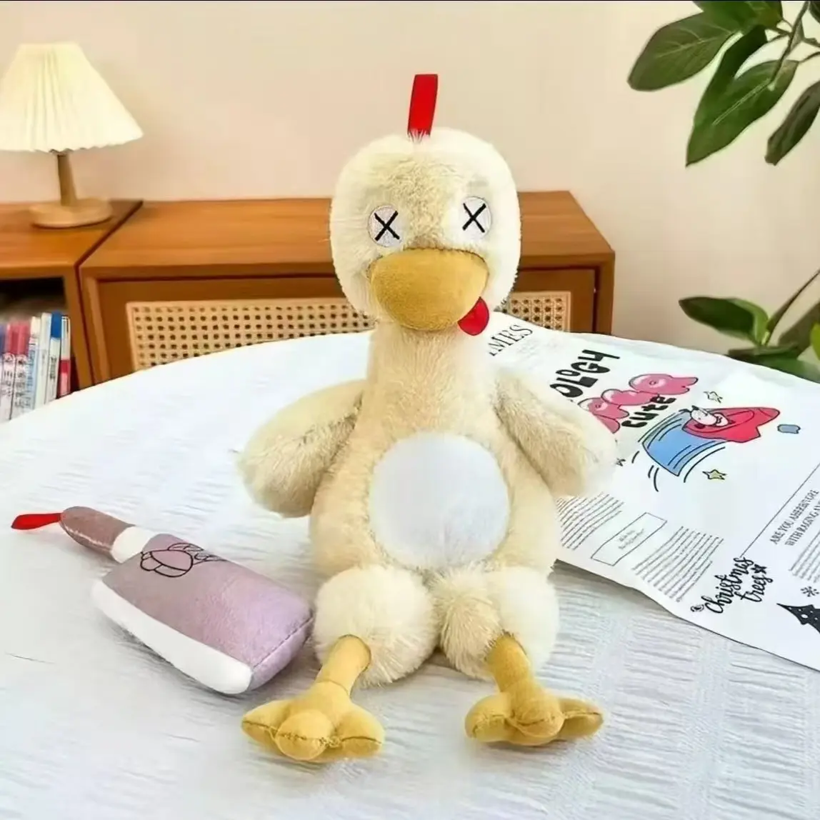 Detachable Magnetic Duck Plush Toy, Fun Cartoon Design, Ideal Gift for Kids, Soft and Safe Material, Perfect for Playtime