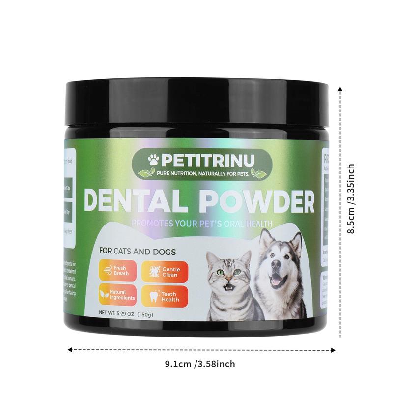 Cross-border Yegbong Dog Teeth Cleaning Powder 150g Other Country Gentle Cleaning Removes Plaque Tartar Fresh Breath Promotes