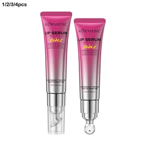 Hydrating & Peptide Lip Essence Serum, Non Drying Lip, Korean Makeup Glossing Lip Balm with Shea Butter, Smooth Lip Lines Moisturizing Texture, Ice-Cool Rollerball Applicator, Radiant, Glossy, Moisturizer, Hydrate, Moisture, Moisturizing Lip Care