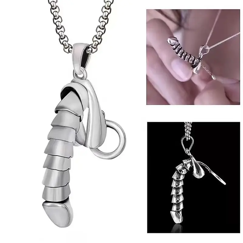 Funny Gag Gift Keychain with Foldable Hand Gesture, Novelty Synthetics Charm for Adults, Bachelor Celebrations & Party Favors, No Necklace, Foldable Shape, Funny Charm