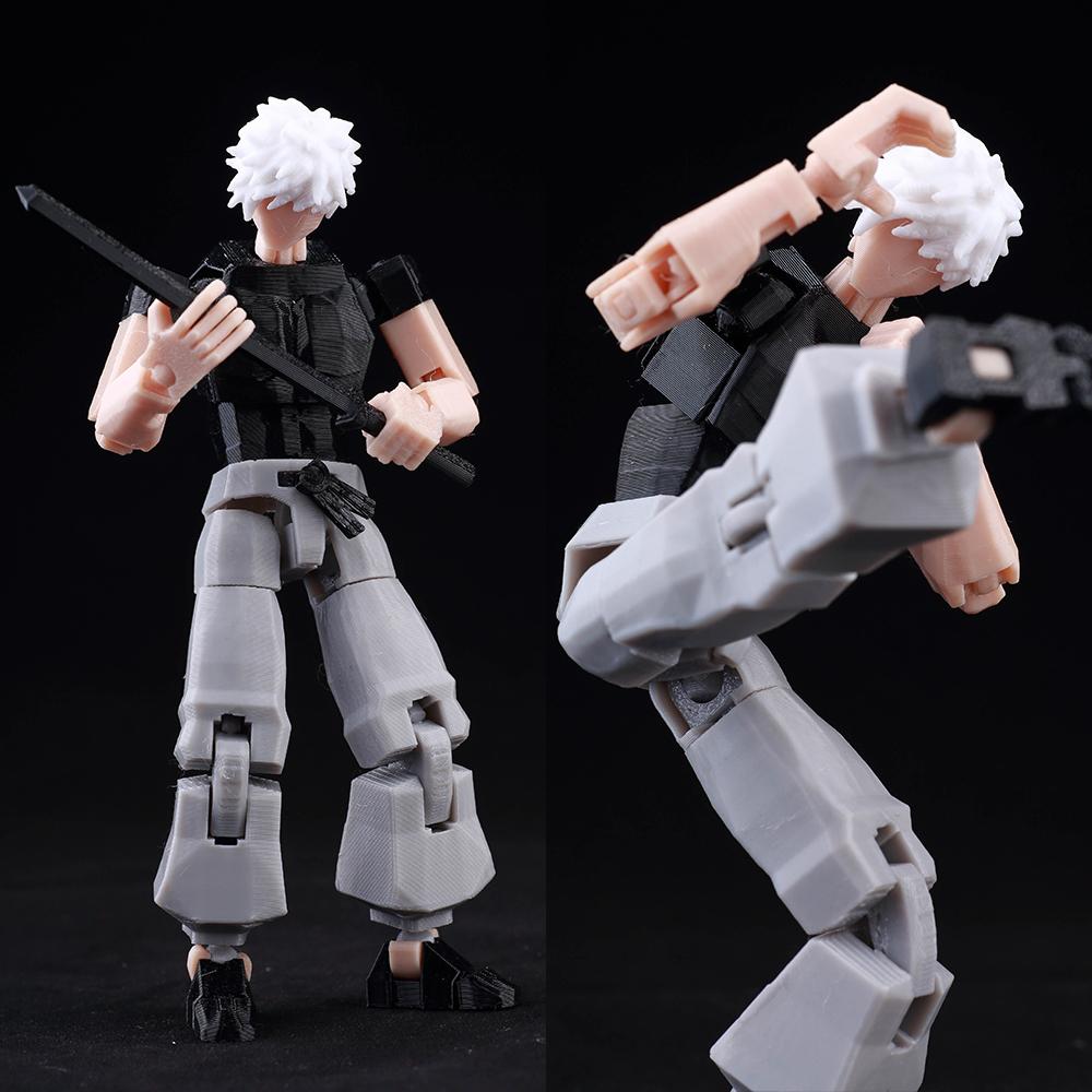 3d Printed Dummy13 Jujutsu Kaisen Ryomen Sukuna Action Figure Anime Model Toys Multi-Jointed Poseable Collectible Toy Gift