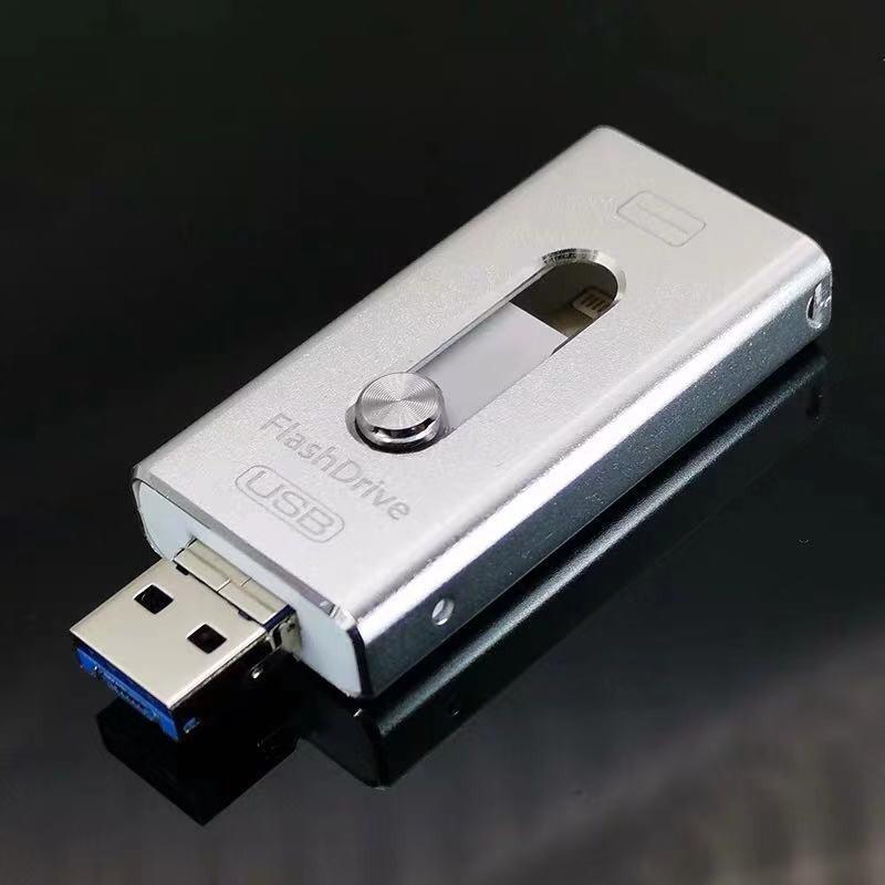 Multi-Function Metal USB Flash Drive 512GB 1TB 2TB, for iPhone Android Type-C Phone and Computer Multi-Function Metal USB Flash Drive 512GB 1TB 2TB, for iPhone Android Type-C Phone and Computer