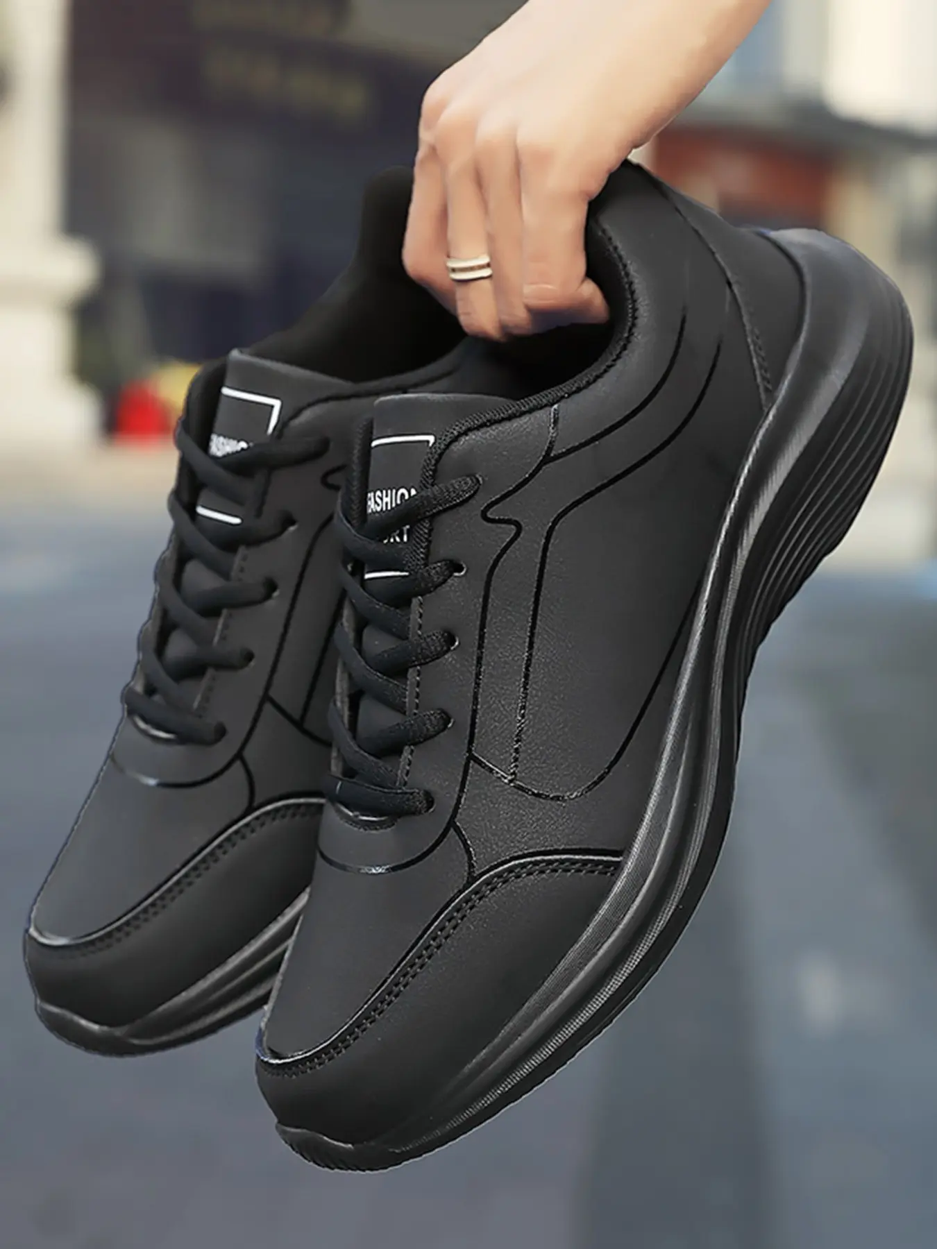 Men's Casual Sneakers Shoes, Sport Casual Shoes, Lightweight Lace up Comfortable Walking Shoes, Men's Footwear for Daily Wear, Stylish and Practical Design