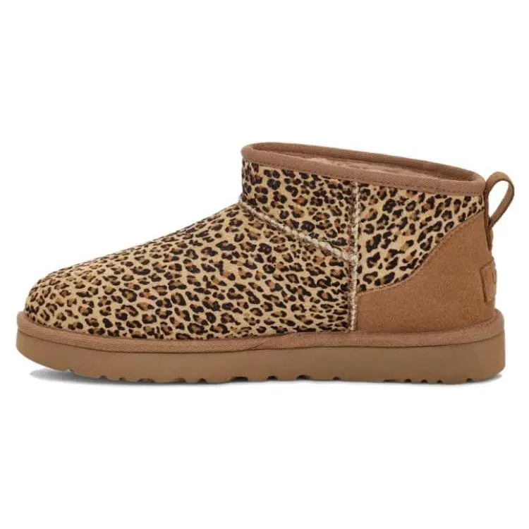 UGG Wmns Classic Ultra Mini Speckles Boot 'Leopard Print' 1149270-CHE